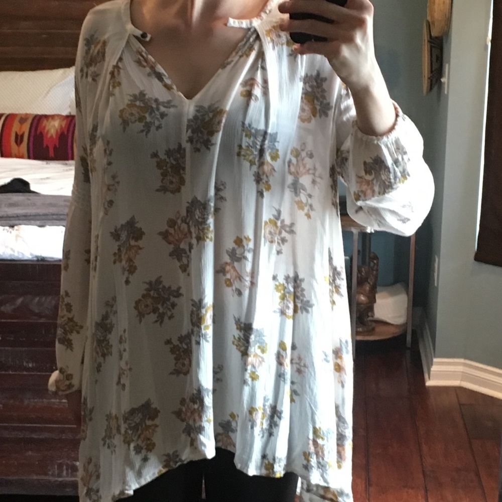 Floral Free People top